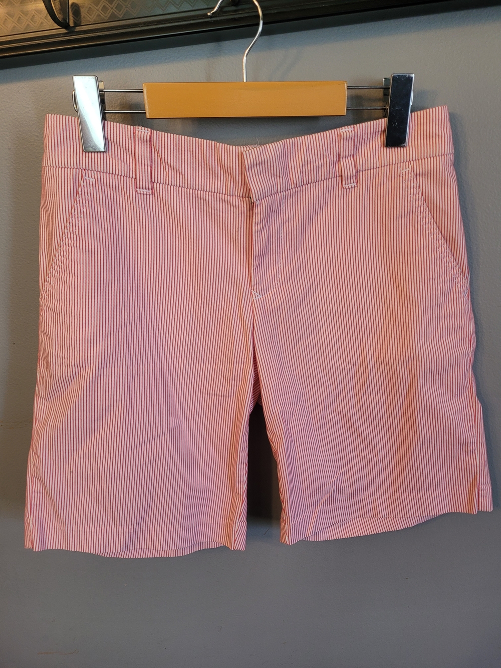 Tommy Hilfiger Red And White Stripe Shorts Nautical QuietLuxury FeminineCoquette